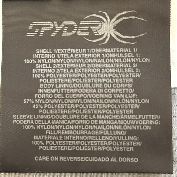 Spyder CORE INSULATOR JACKET - Ivory/black - Picture 14 of 16